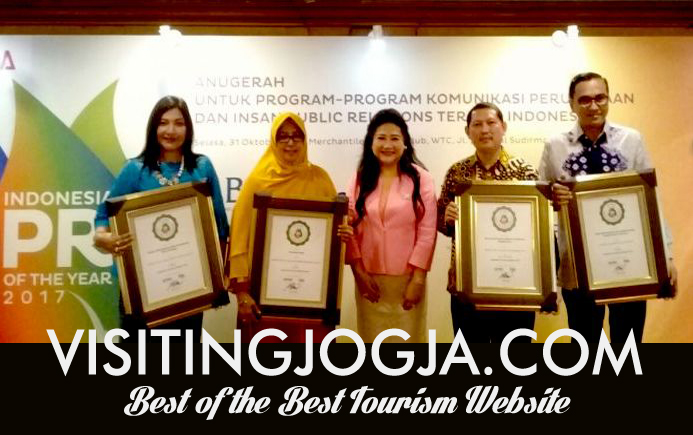 Website Dinas Pariwisata DIY