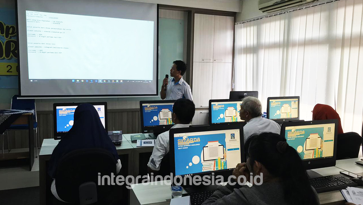 Bimbingan Teknis Aplikasi Simarda Kabupaten Sleman