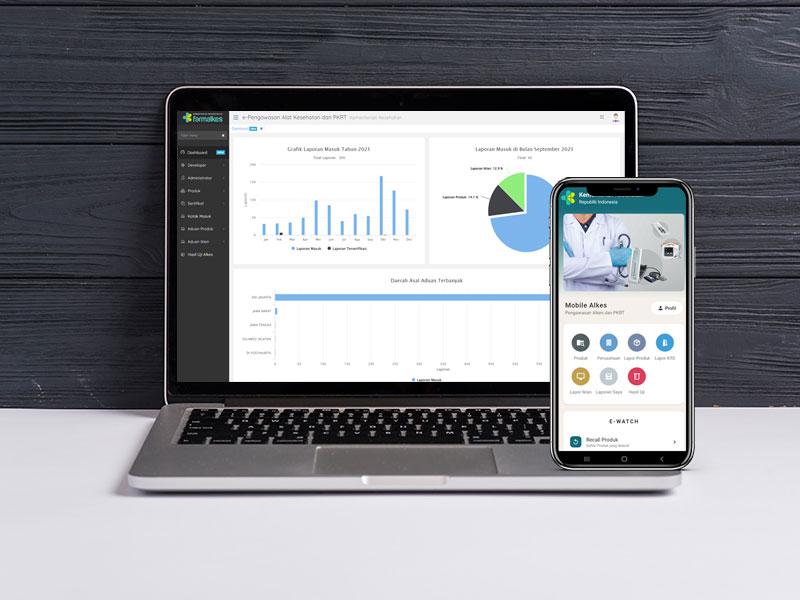 Aplikasi Mobile Alkes (Pengawasan Alkes dan PKRT) Kementerian Kesehatan