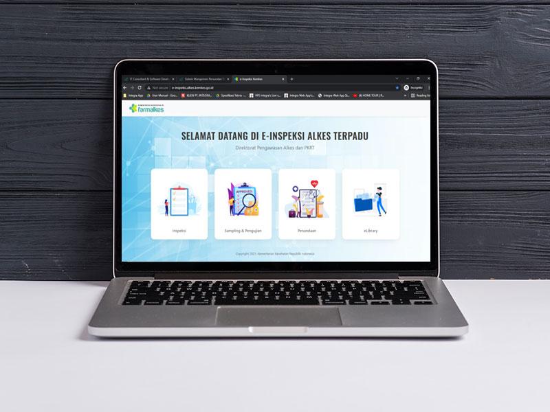 Aplikasi E-Inspeksi Modul Sampling Kementerian Kesehatanq