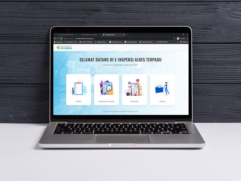 Aplikasi E-Inspeksi Modul Sampling Kementerian Kesehatanq