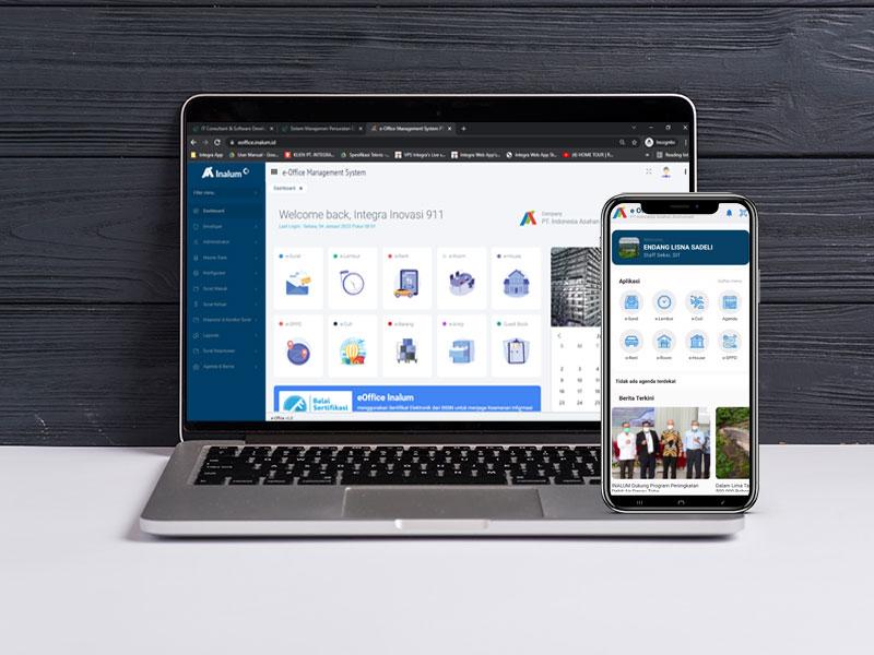 Aplikasi E-Office PT. Indonesia Aluminium Asahan (Inalum)
