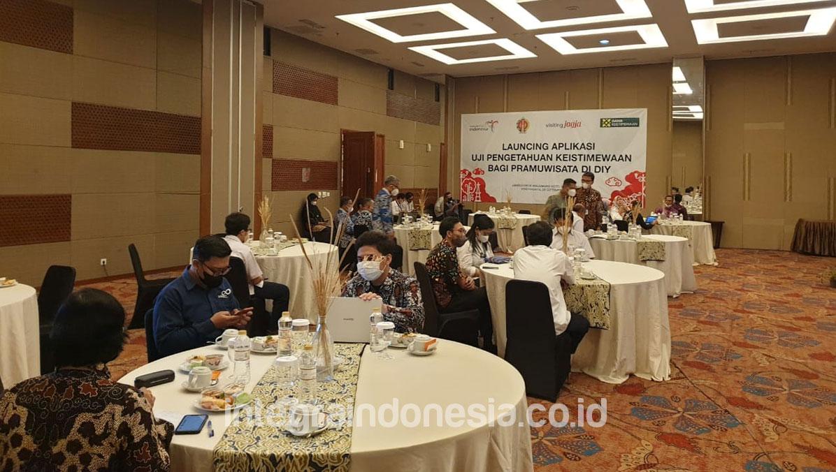 Peresmian Aplikasi E-Sertfikasi Dinas Pariwisata DIY