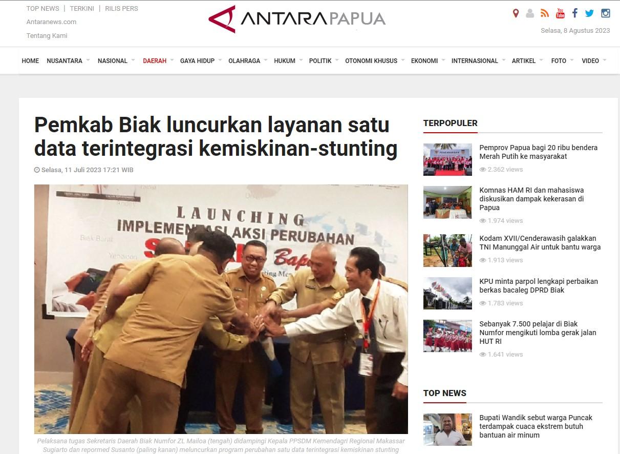 Stunting Biak