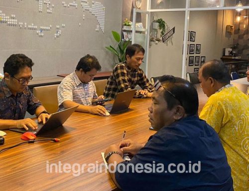 Melihat Aplikasi Penanggulangan Kemiskinan, Wakil Walikota Tarakan Hadir di Kantor Integra Indonesia