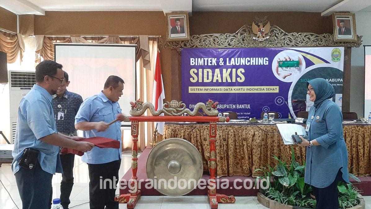 Pemkab Bantul Luncurkan Aplikasi Sidakis Untuk Pelayanan Jaminan Kesehatan