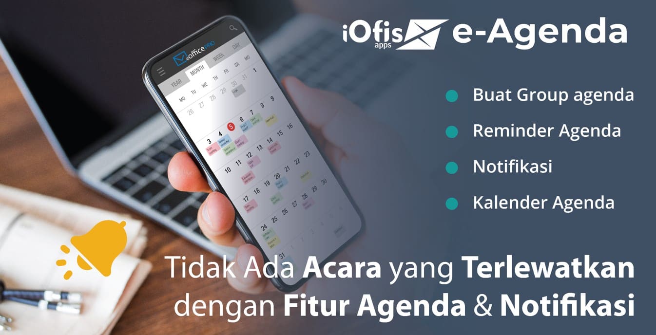 Fitur Agenda Aplikasi E-Office
