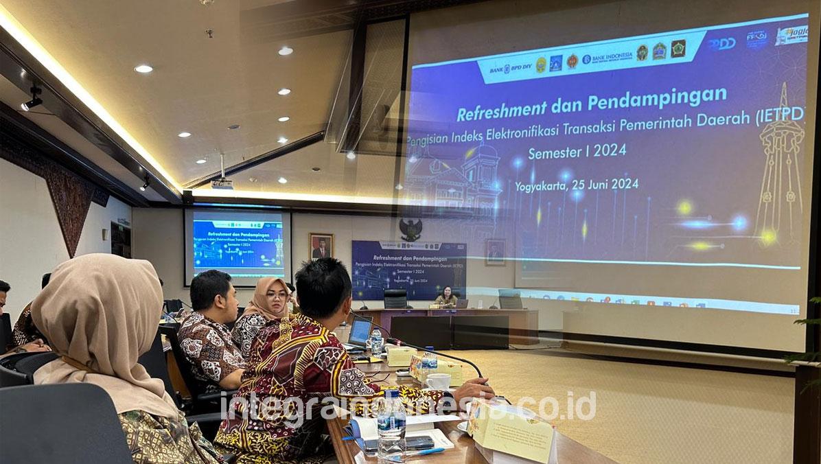 Refreshment dan Pendampingan Pengisian Indeks Elektronifikasi Transaksi Pemerintah Daerah