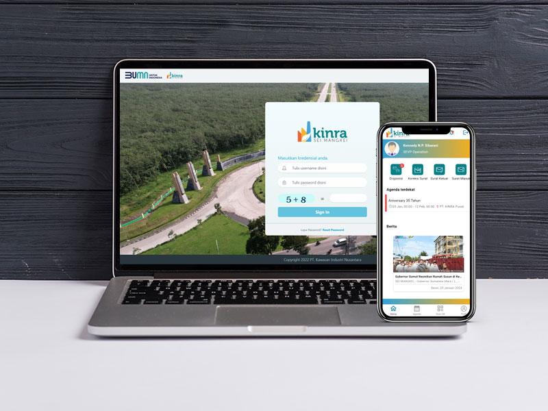 Aplikasi E-Office PT. Kawasan Industri Nusantara (KINRA)