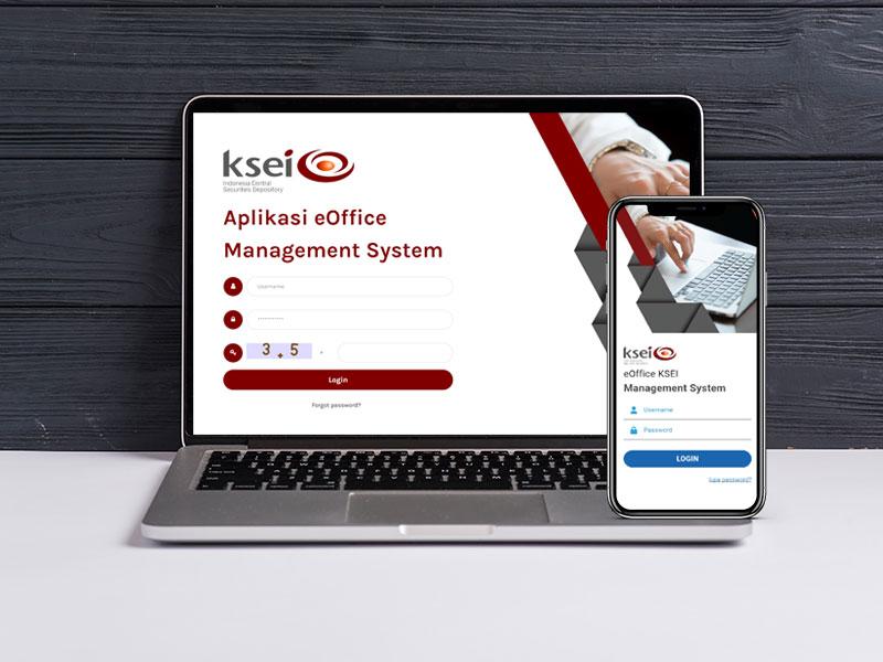 Aplikasi E-Office PT Kustodian Sentral Efek Indonesia (KSEI)