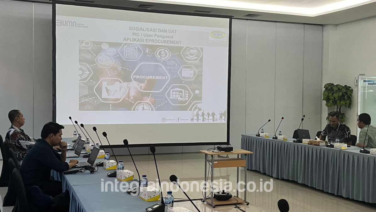 Sosialisasi Aplikasi eProcurement PT Kawasan Berikat Nusantara