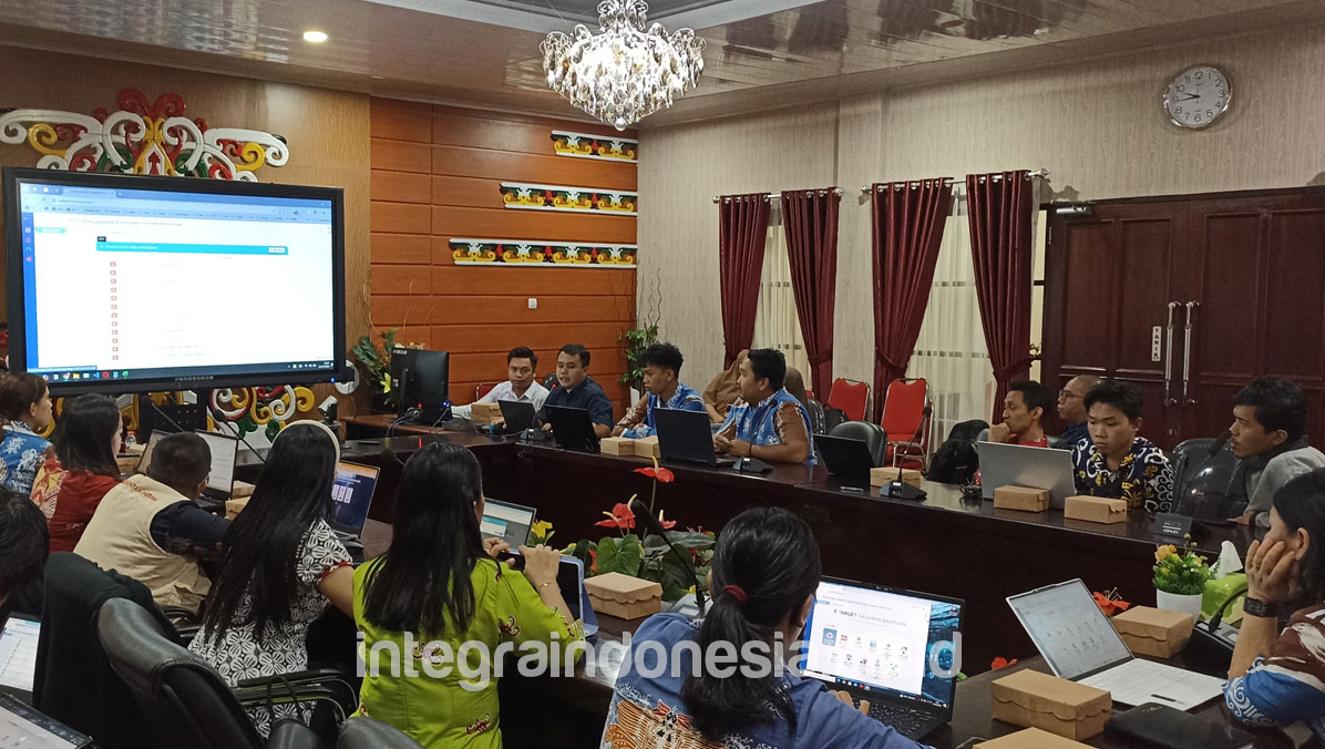 Serius Atasi Kemiskinan, Bappeda Kabupaten Murung Raya Gelar Pelatihan Aplikasi Sistem Penanggulangan Kemiskinan