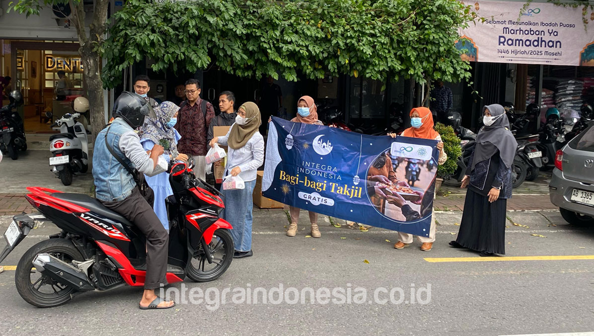 Kabar Ramadan: Berkah Takjil dari PT Integra Inovasi Indonesia untuk Masyarakat Yogyakarta