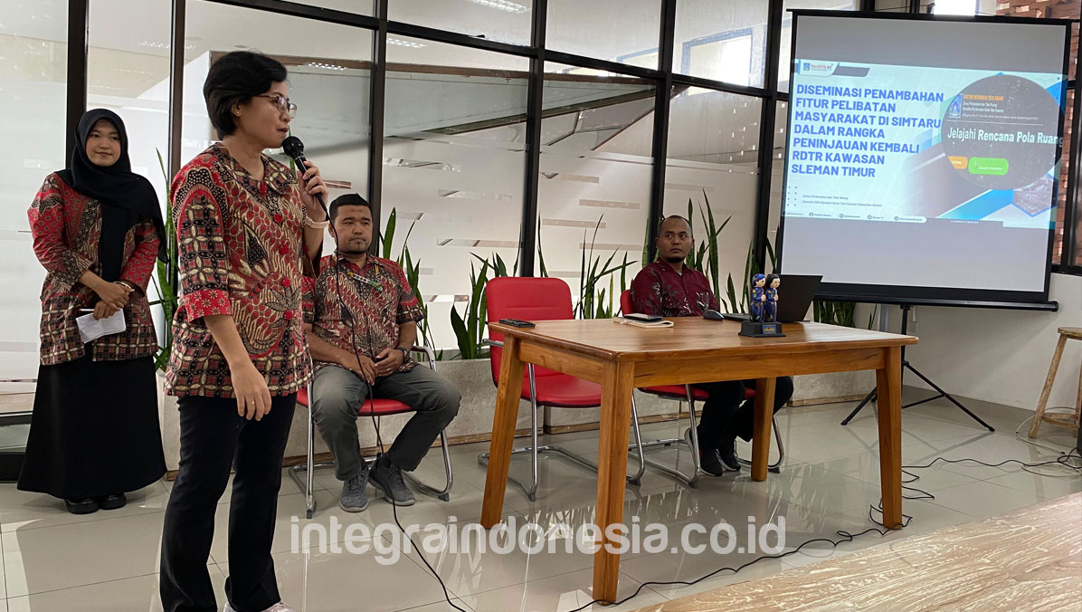 Diseminasi Fitur Pelibatan Masyarakat dalam Sistem Informasi Manajemen Tata Ruang Kabupaten Sleman