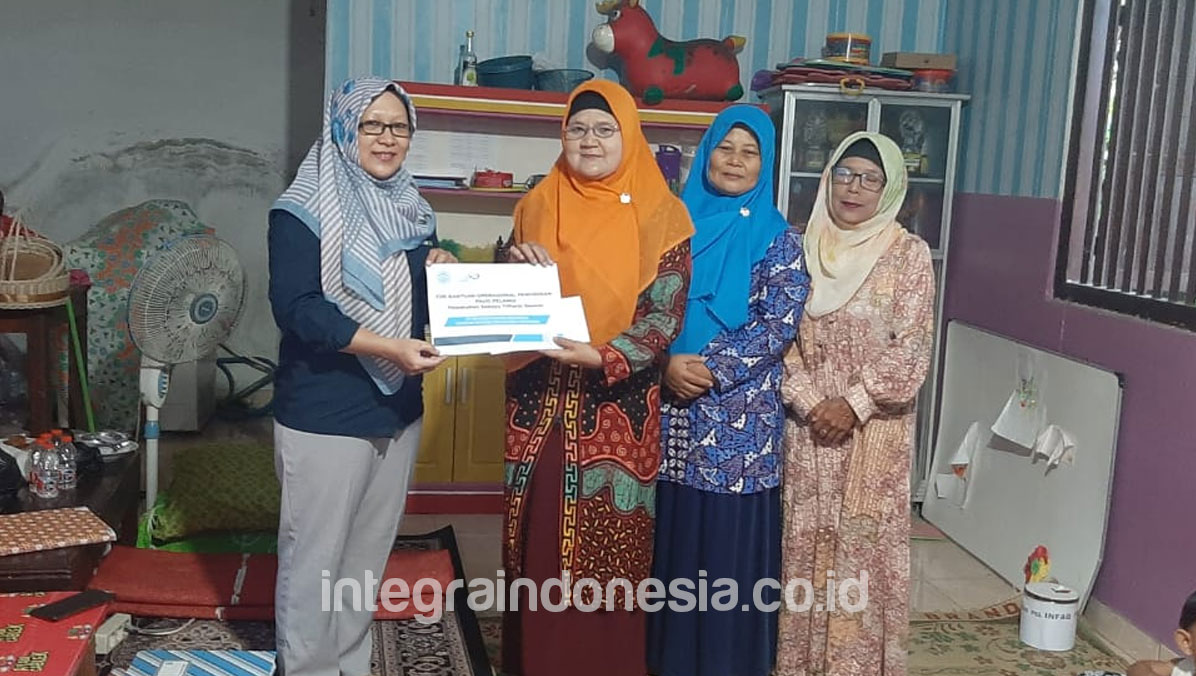 PT Integra Inovasi Indonesia Salurkan Bantuan Operasional untuk PAUD Pelangi Sebayu