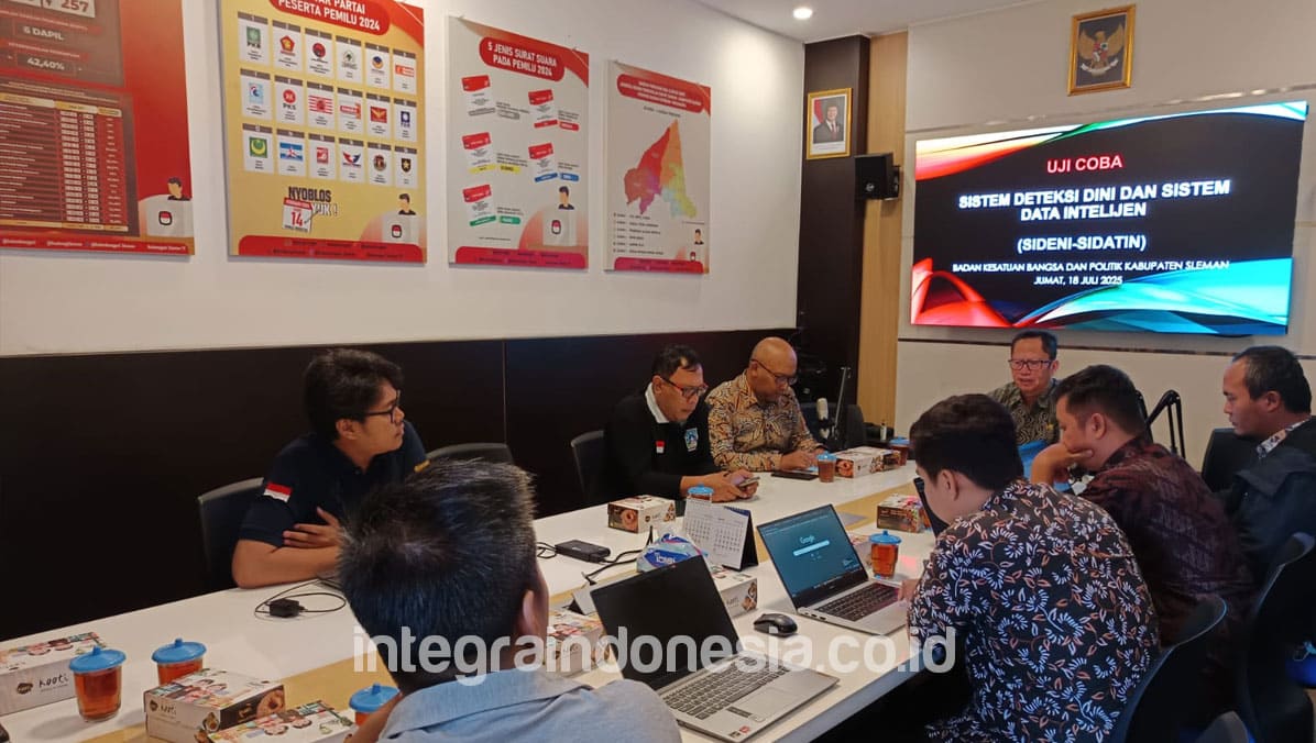 Integra Indonesia Dukung Uji Coba Operasional Aplikasi SiDeni SiDatin di Kabupaten Sleman