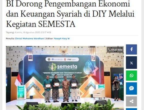 Bank Indonesia Dorong Pengembangan Ekonomi dan Keuangan Syariah di DIY Melalui Kegiatan SEMESTA