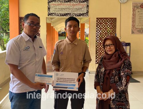 Integra Kembali Salurkan Bantuan Pendidikan untuk Siswa SMK di Kabupaten Sleman