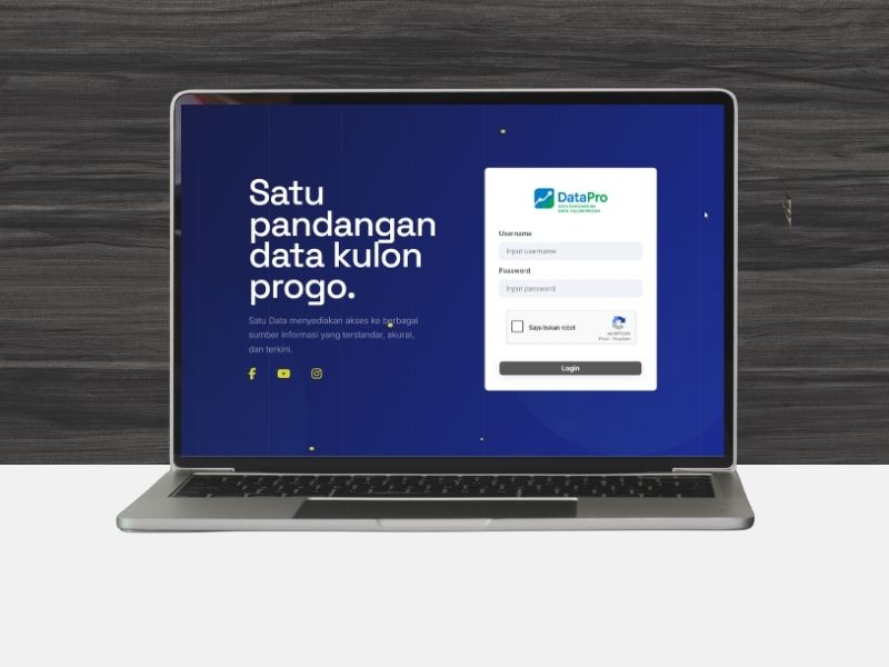 Dashboard Pimpinan Pemerintah Kabupaten Kulon Progo