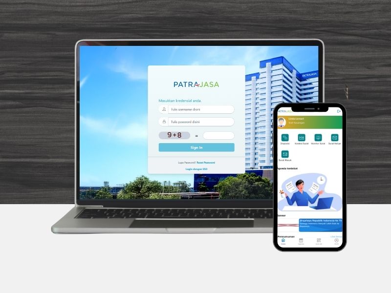 Aplikasi E-Office PT Patra Jasa